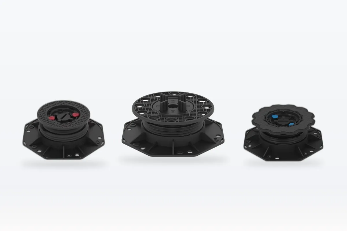 Vitaro adjustable pedestals product range